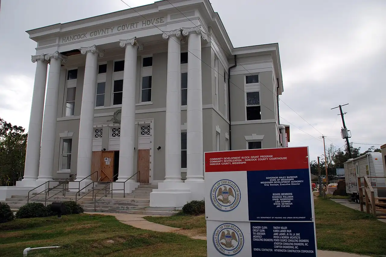 Garage door service in Hancock County, Mississippi