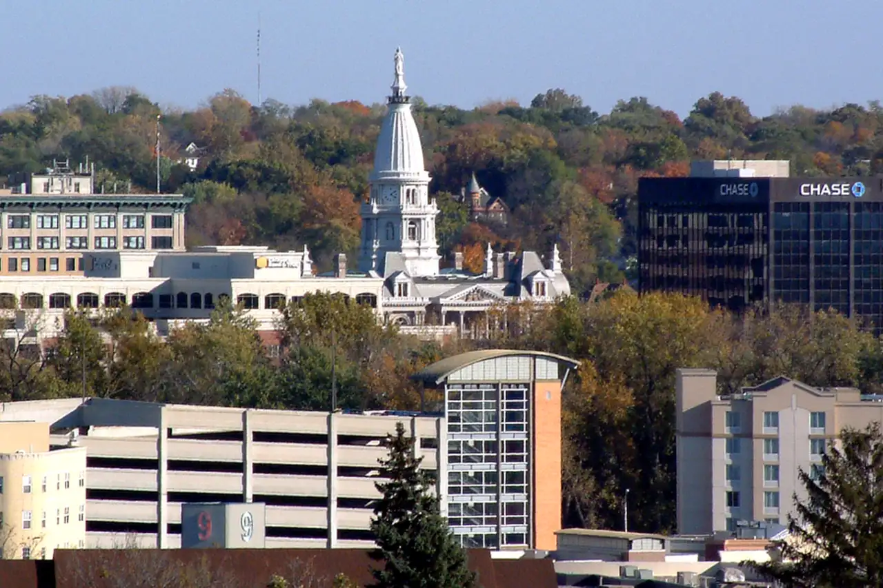 Garage door service in Lafayette, Indiana